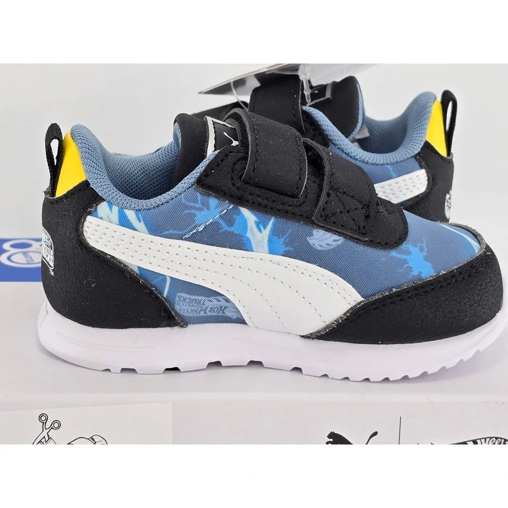 Puma R78 Lightwin Hw 2 V Inf Kids 5C Blue Hot Wheels Monster Trucks - NEW